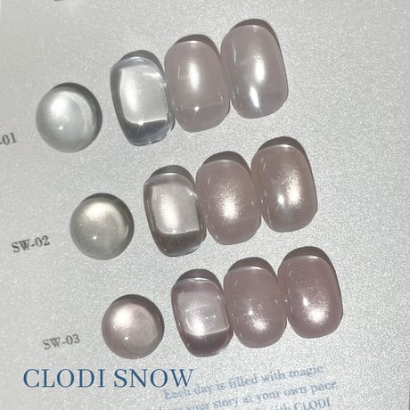 CLODI SNOW Collection 3 colors