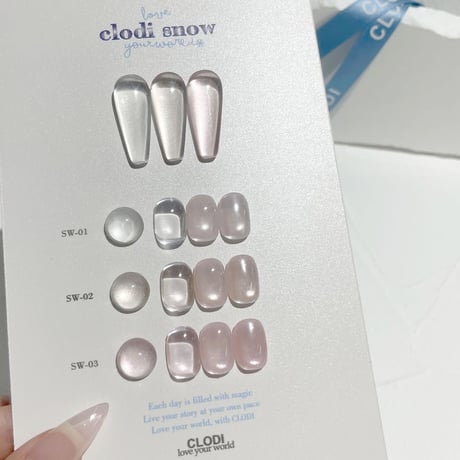 CLODI SNOW Collection 3 colors