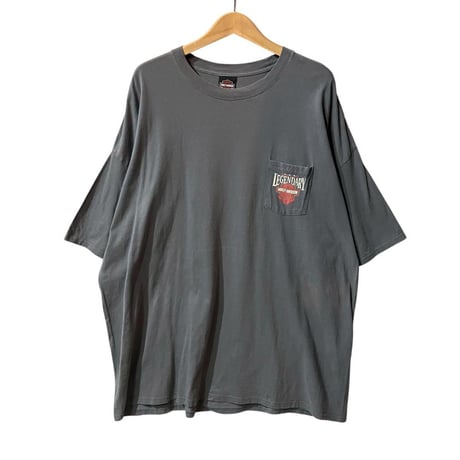 ハーレーダビッドソン　ポケット　Tシャツ　グレー