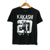 NARUTO 疾風伝 ナルト はたけカカシ アニメ Tシャツ 黒