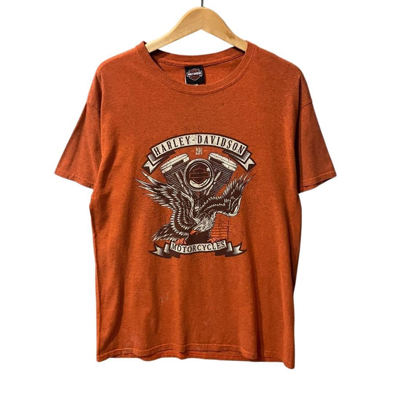 ハーレーダビッドソン FALCONS FURY Tシャツ オレンジ | PEACE TOWN