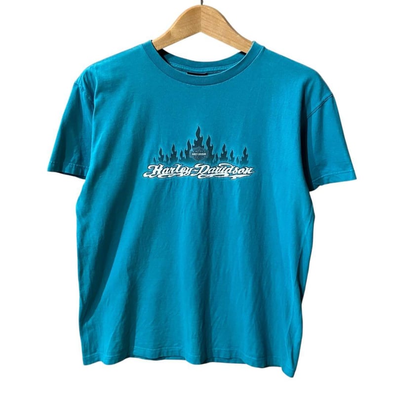 ハーレーダビッドソン USA製 Tシャツ 2005 ニューヨーク 青 | PEACE TOWN