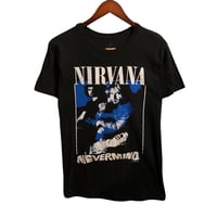 NIRVANA　ニルヴァーナ　バンT　Tシャツ　ビッグプリント　黒