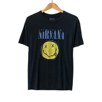 NIRVANA ニルヴァーナ スマイリーロゴ Tシャツ バンT
