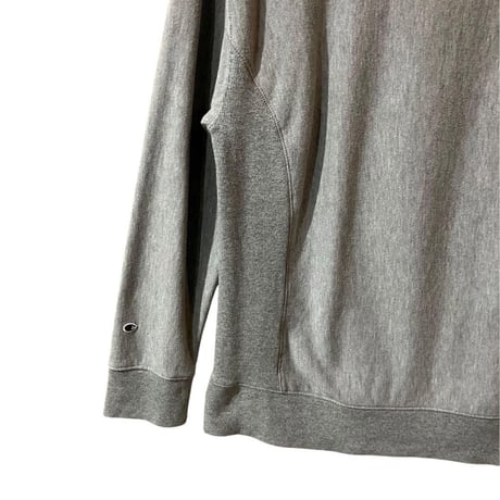 Champion リバースウィーブ モックネック スウェット グレー