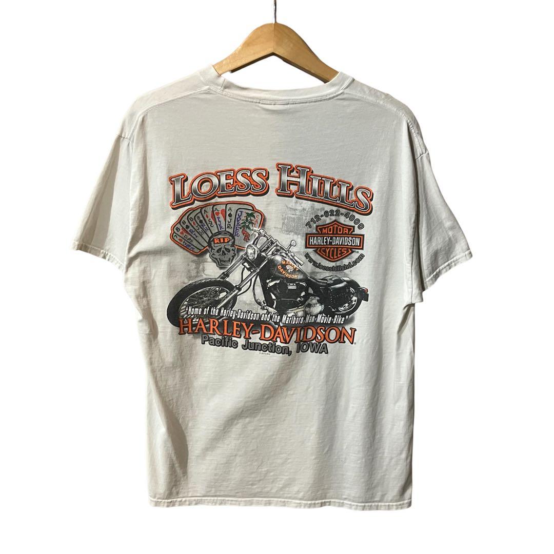 HARLEY-DAVIDSON ハーレーダビッドソン Tシャツ 白 | PEACE TOWN
