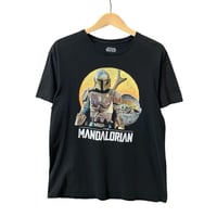 STAR WARS スターウォーズ 映画　グローグー　Tシャツ 黒