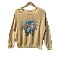 AC/DC 1979 WORLD TOUR スウェット バンド　黄