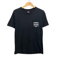 ハーレーダビッドソン Tシャツ 両面プリント カナダ ブラック