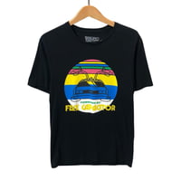 バックトゥザ・フューチャー デロリアン 映画 Tシャツ　黒