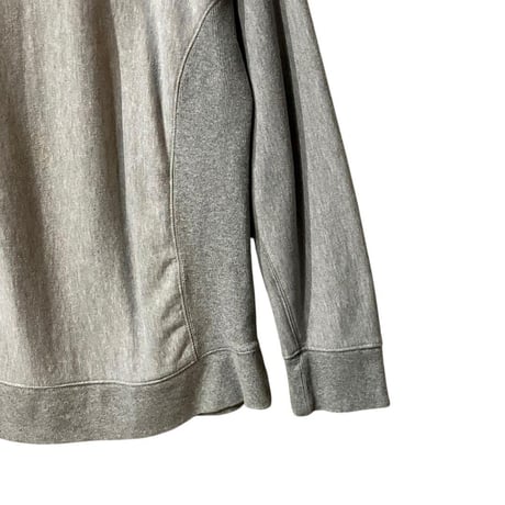 Champion リバースウィーブ モックネック スウェット グレー