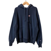 Champion リバースウィーブ パーカー ネイビー
