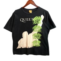 QUEEN　クイーン　バンT　半袖　Tシャツ　ビッグプリント　黒