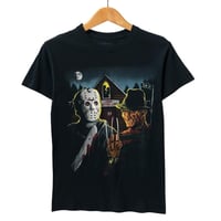ジェイソン フレディ ホラー 映画 Tシャツ　黒