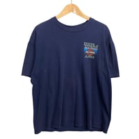 ハーレーダビッドソン Tシャツ 両面プリント アラスカ ネイビー