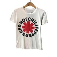 RHCP レッチリ レッドホットチリペッパーズ ロゴ Tシャツ 白