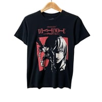 DEATHNOTE デスノート ビッグプリント 漫画　Tシャツ　黒