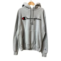 Champion リバースウィーブ パーカー グレー