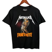 METALLICA　メタリカ　バンT　Tシャツ　ビッグプリント　黒
