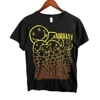 NIRVANA　ニルヴァーナ　バンT　Tシャツ　ビッグプリント　黒
