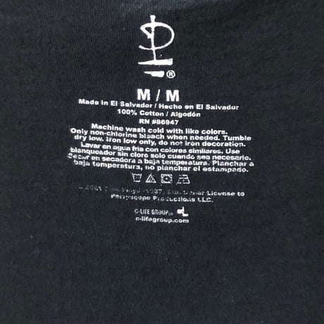 PINK FLOYD 　ピンク・フロイド　ビッグプリント　Tシャツ　黒