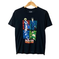 ハンターxハンター アニメ 漫画 キャラ　Tシャツ　黒
