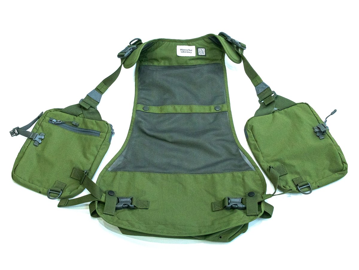 ミノワベスト マウンテンストリーム バージョン2 未使用品 Mountain Stream Vest Ver.2【マウンテンストリームベスト バージョン2