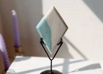【人生のステージを上げる】 トロレアイト（ひし形）× 星座の台座セット｜望む未来・転機を引き寄せる
