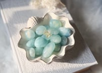 【心地よい人間関係・幸せな結婚のお守り】 アクアマリンのタンブル