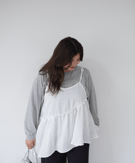 Ribbon Cami Tunic｜オフホワイト