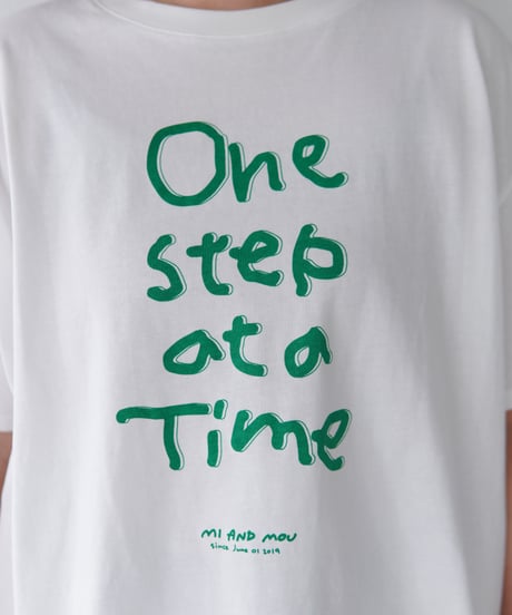 One Step T-shirt｜ホワイト