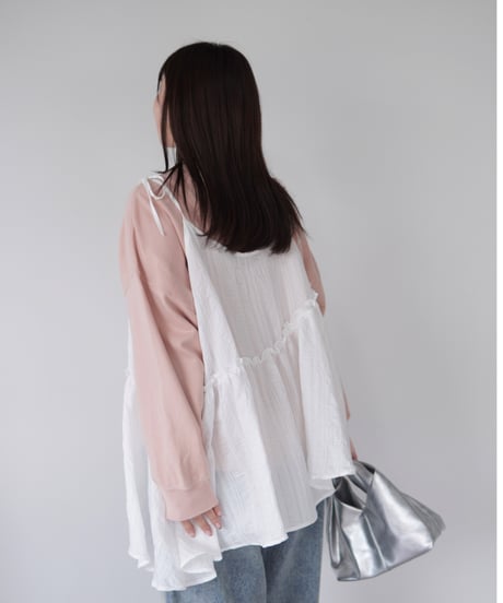Ribbon Cami Tunic｜オフホワイト