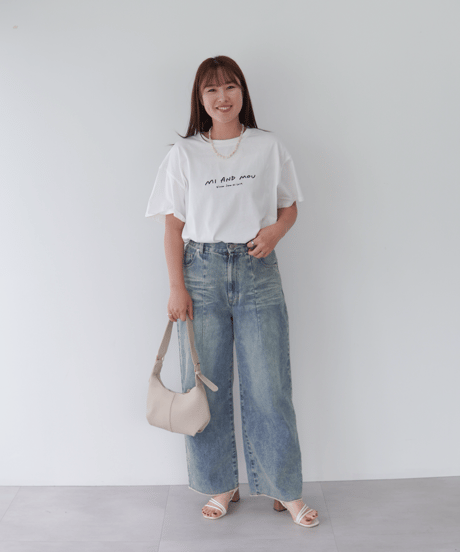 Overdyed Denim Pants