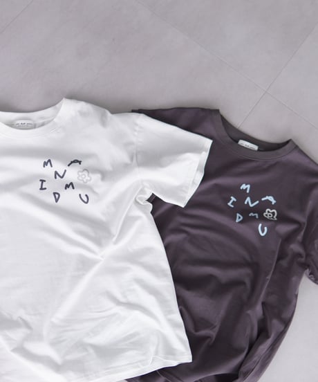 Flower Logo T-shirt｜ホワイト