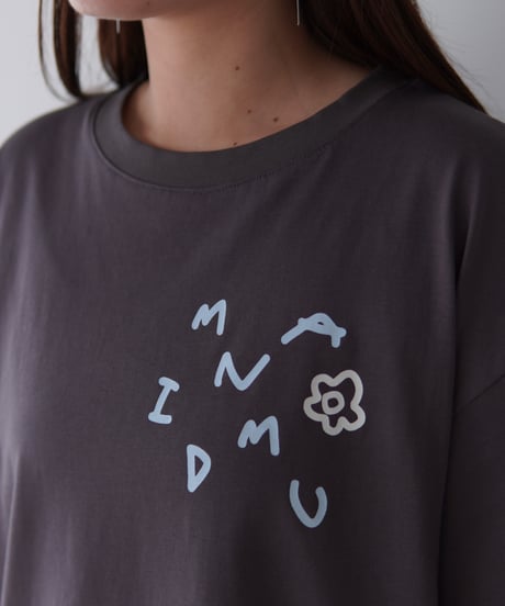 Flower Logo T-shirt｜ブラック