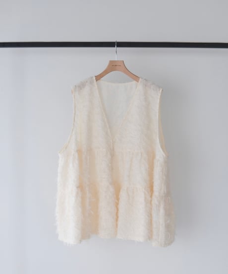 Jacquard Vest ｜アイボリー