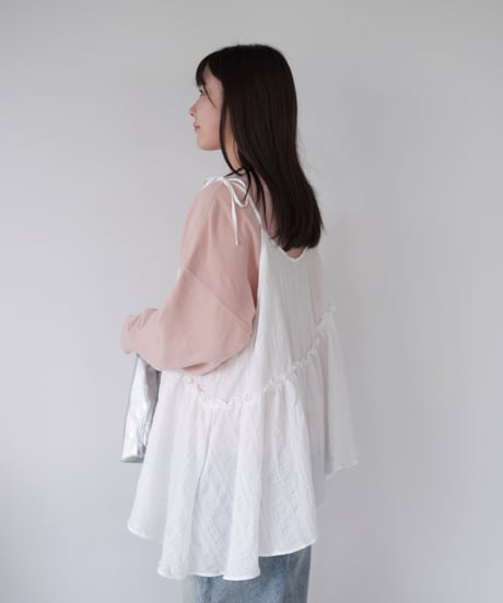 Ribbon Cami Tunic｜オフホワイト