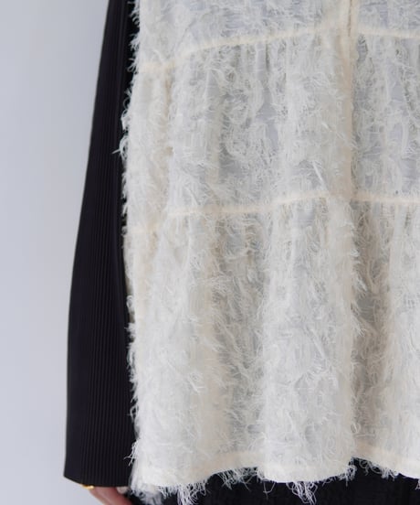 Jacquard Vest ｜アイボリー