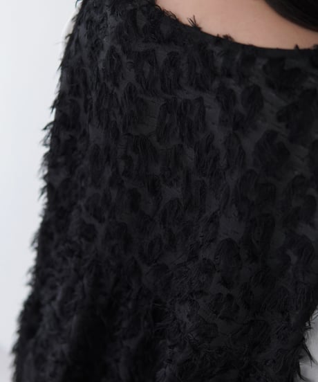 Jacquard Vest ｜ブラック