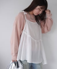 Ribbon Cami Tunic｜オフホワイト