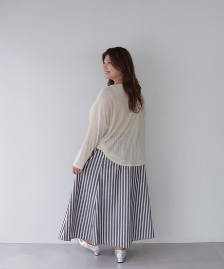 Sheer Loose Cutsew｜アイボリー