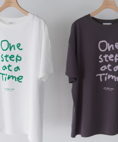 One Step T-shirt｜ホワイト