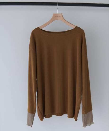 Sheer Cuff Pullover｜3色セット