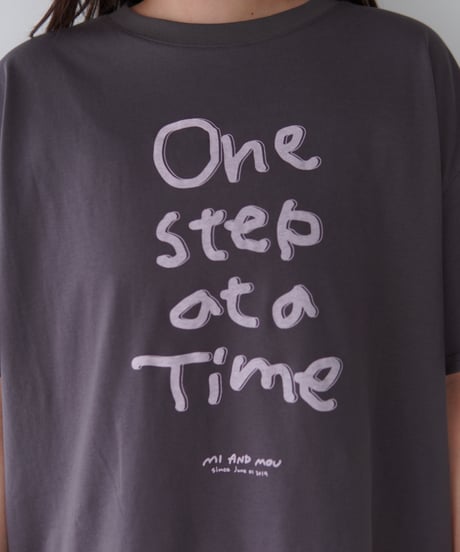 One Step T-shirt｜ブラック