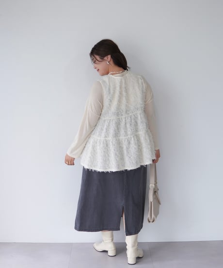 Jacquard Vest ｜アイボリー