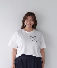 Flower Logo T-shirt｜ホワイト