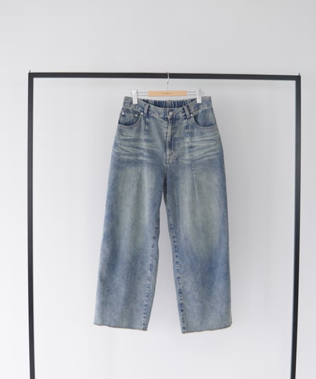 Overdyed Denim Pants