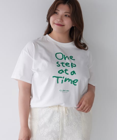 One Step T-shirt｜ホワイト