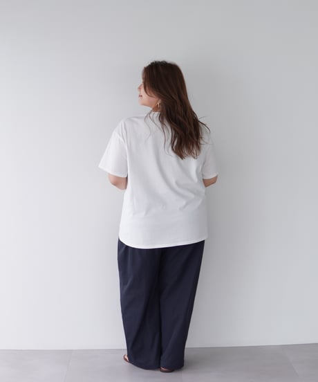 Flower Logo T-shirt｜ホワイト