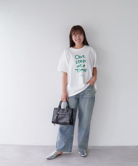 One Step T-shirt｜ホワイト